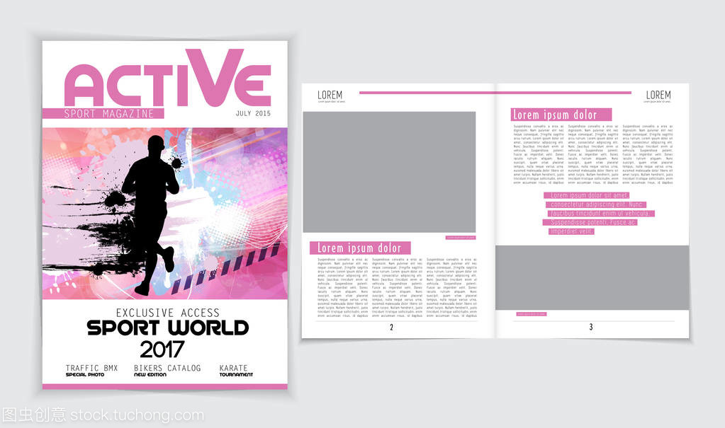 杂志封面的小册子 设计的艺术与吸引力